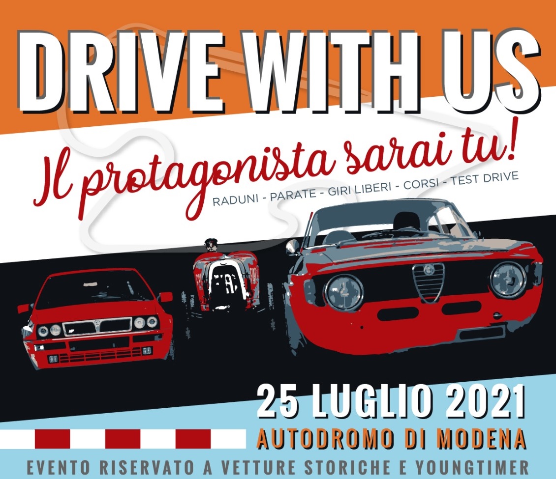 DRIVE WITH US: TUTTI IN PISTA CON IL CLUB BOLOGNA AUTOSTORICHE !!